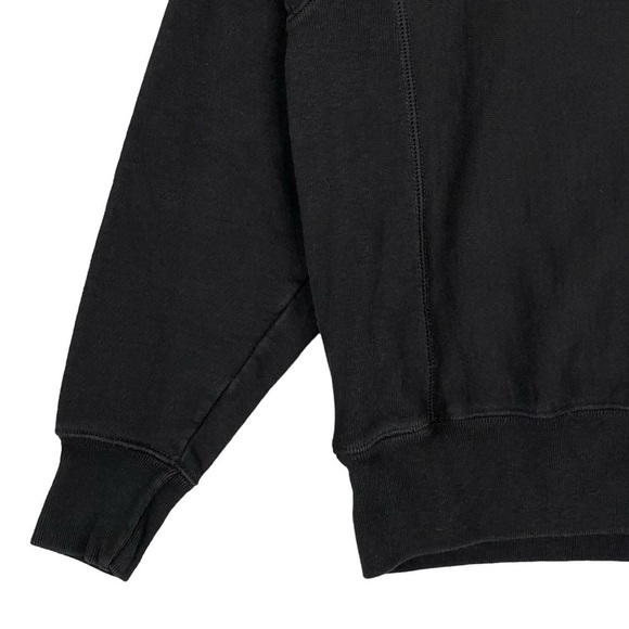 Champion Reverse Weave Sweatshirt Small Crewneck Sweatshirt Center Chest Script - Picture 4 of 10